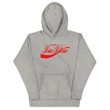 Share a Choke Red Lettering Hoodie