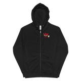 Warrior in the Garden  Zip Up Hoodie