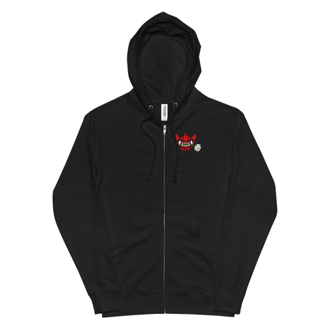 Warrior in the Garden  Zip Up Hoodie