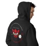 Warrior in the Garden  Zip Up Hoodie